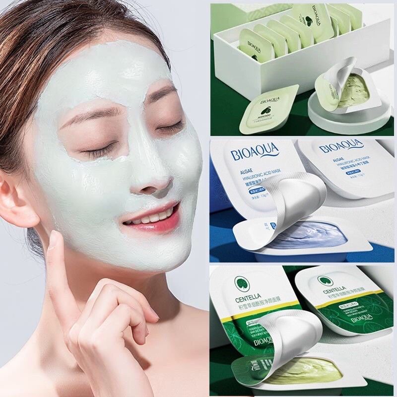 Mặt nạ bùn đất sét BIOAQUA dưỡng ẩm trắng da