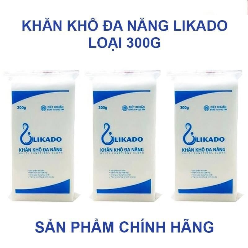 Khăn khô đa năng likada 300g