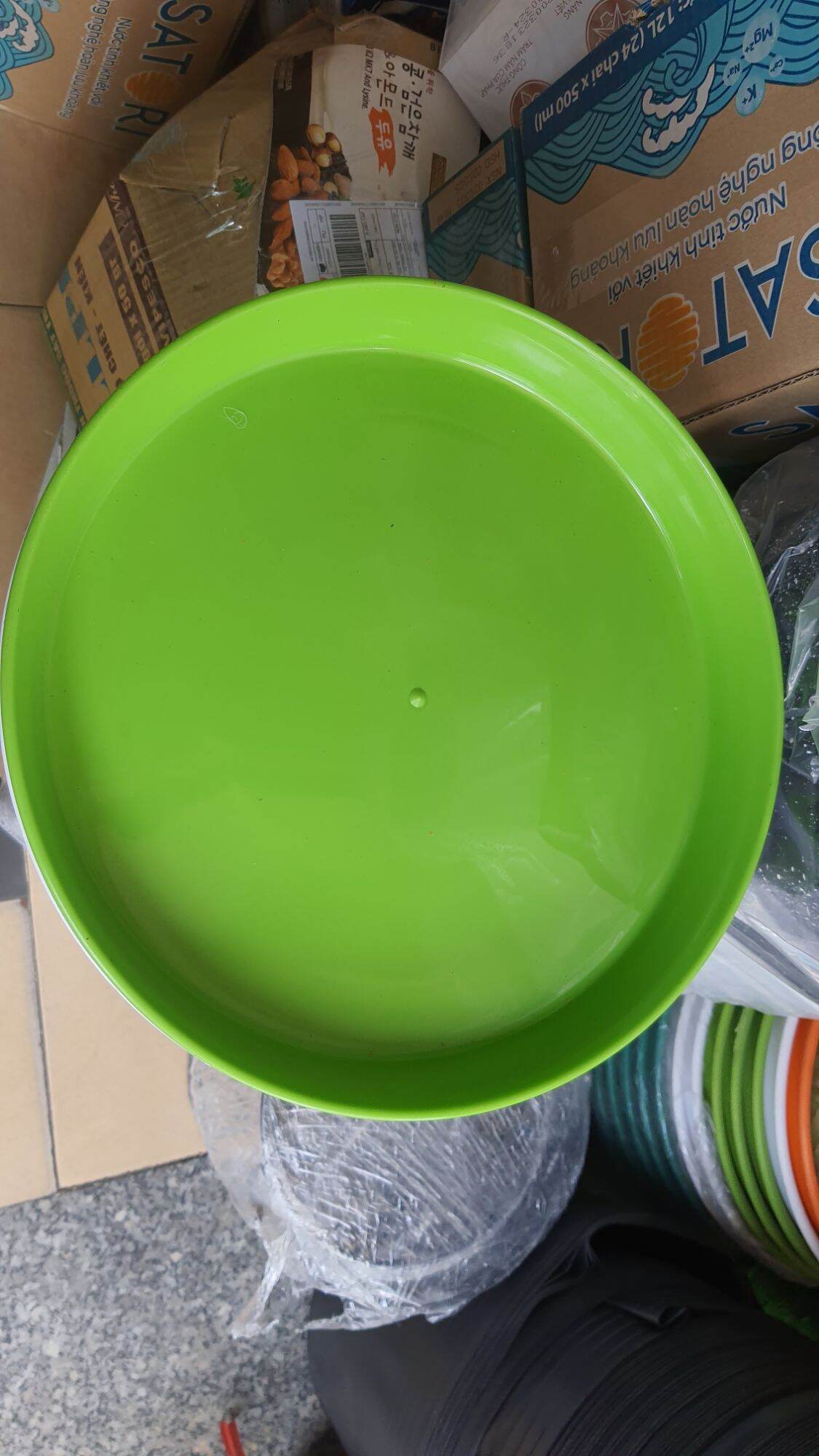 dĩa lót chậu trồng cây đk 32cm