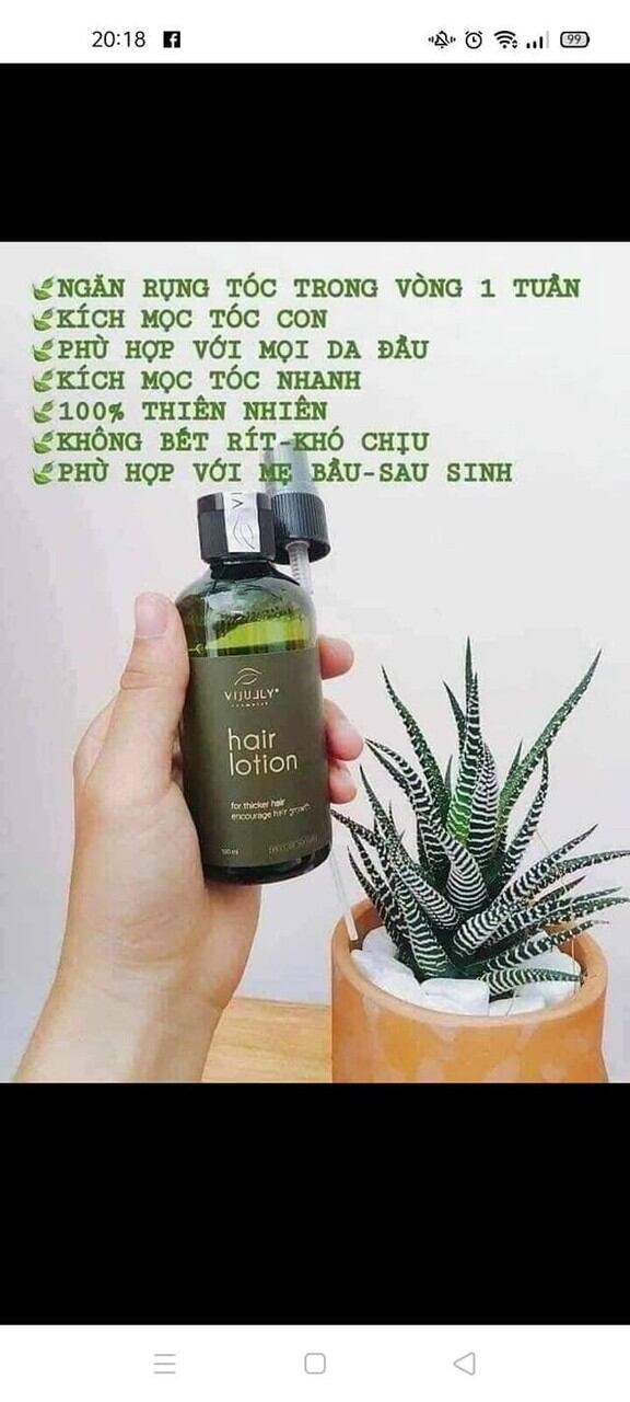 xịt bưởi mọc tóc vijully chính hãngl