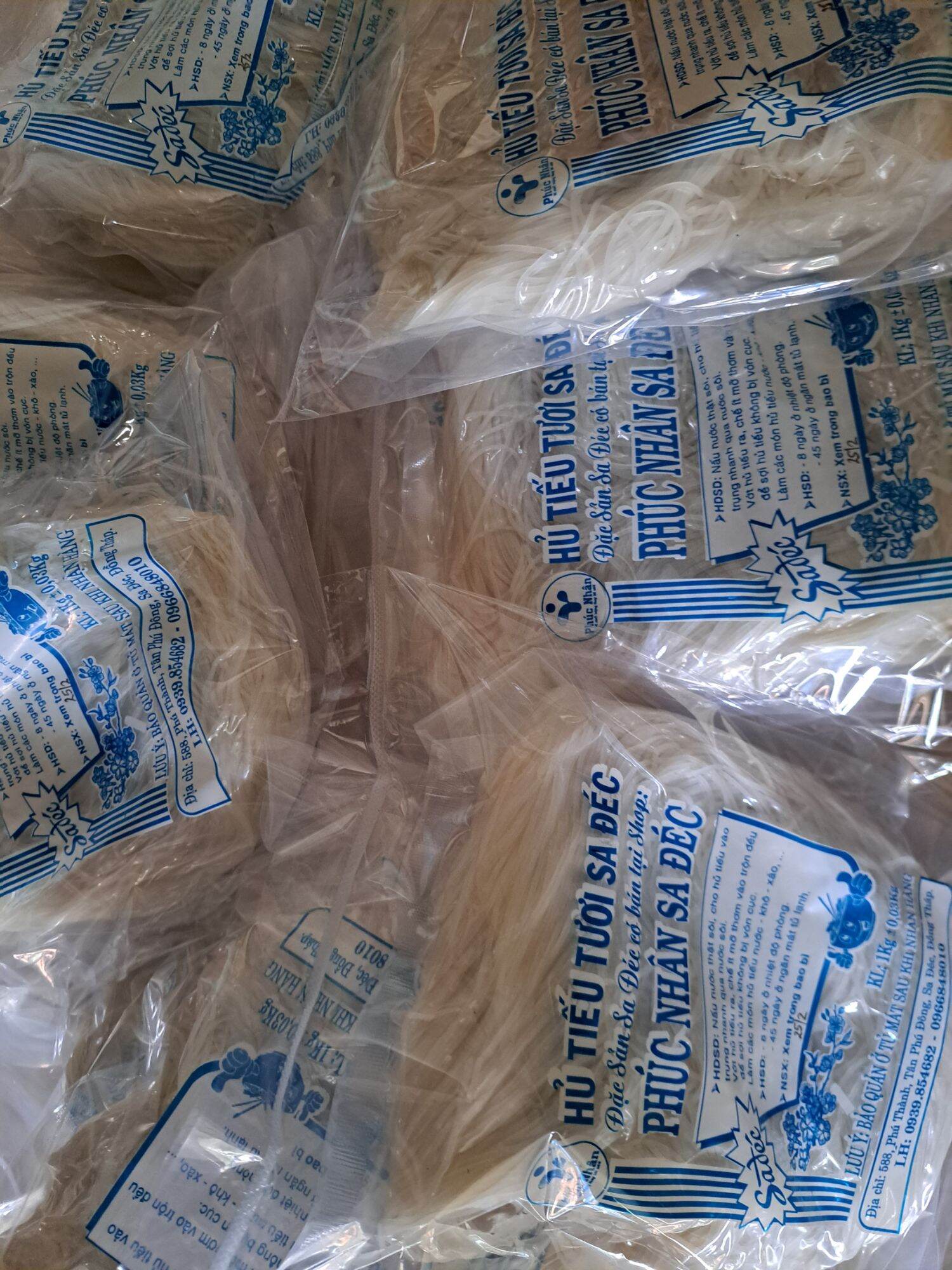 Hủ tiếu tươi sa đéc hút chân không - 1kg