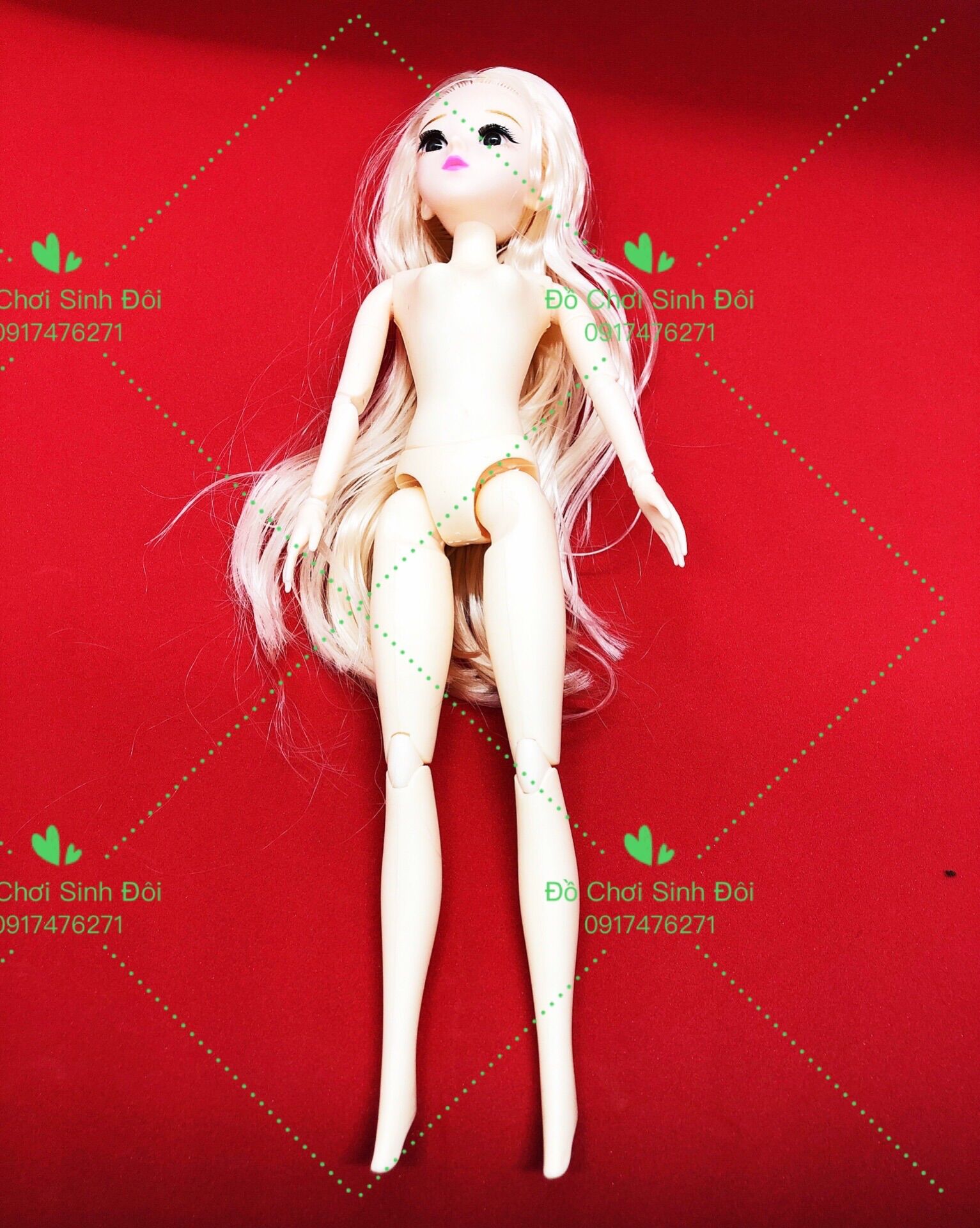 Búp bê 20 khớp mắt 4D