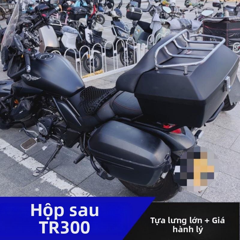 RONGWEIFU | Large Motorcycle Rear Trunk 48L Giá 2,454,000 Đồng*Miễn phí vận chuyển