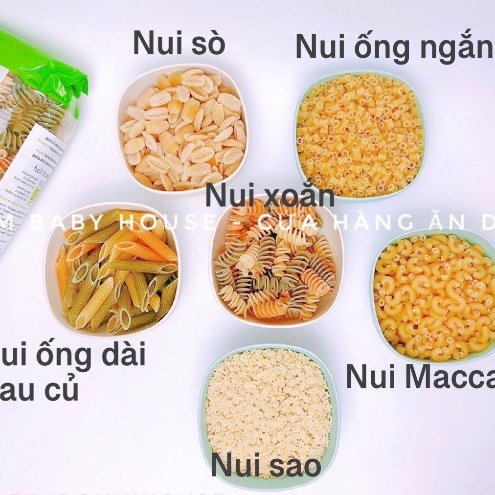 Date 10/2025 Nui hữu cơ cho bé ăn dặm Bioitalia Ý 500g ( có tách lẻ 100g)