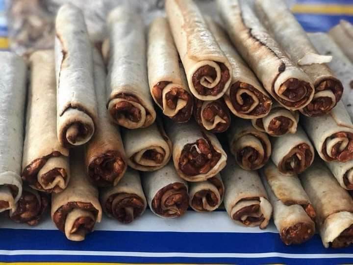 Kẹo chuối cuốn bánh tráng 100g