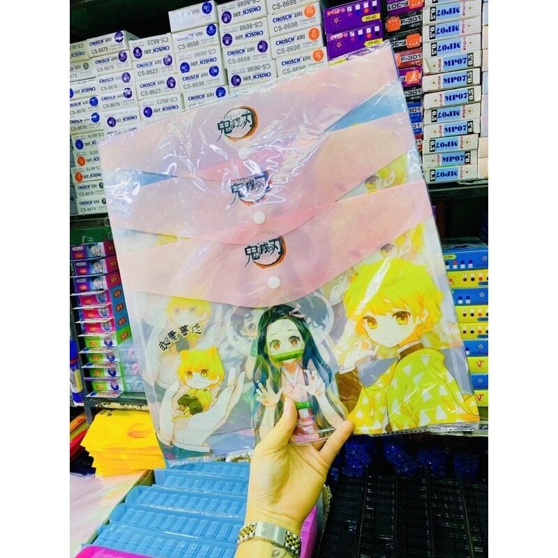 Bìa nút A4 hình dễ thương (giao mẫu ngẫu nhiên)