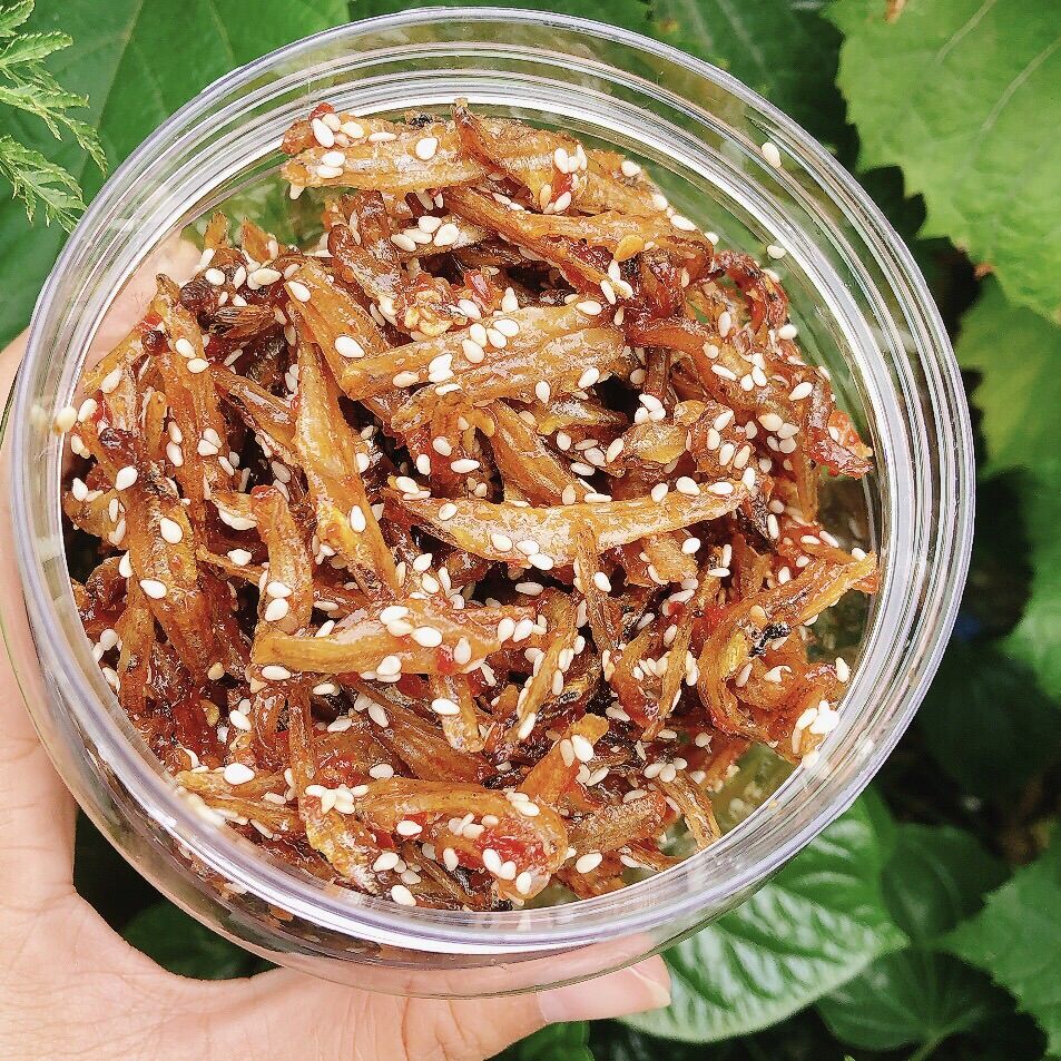 Cá Cơm Rim Tỏi Ớt Siêu Ngon