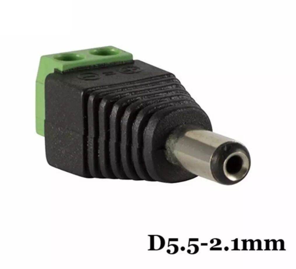 1 cặp DC đực - cái jack 5.5x2.1mm (1 đưc, 1 cái)