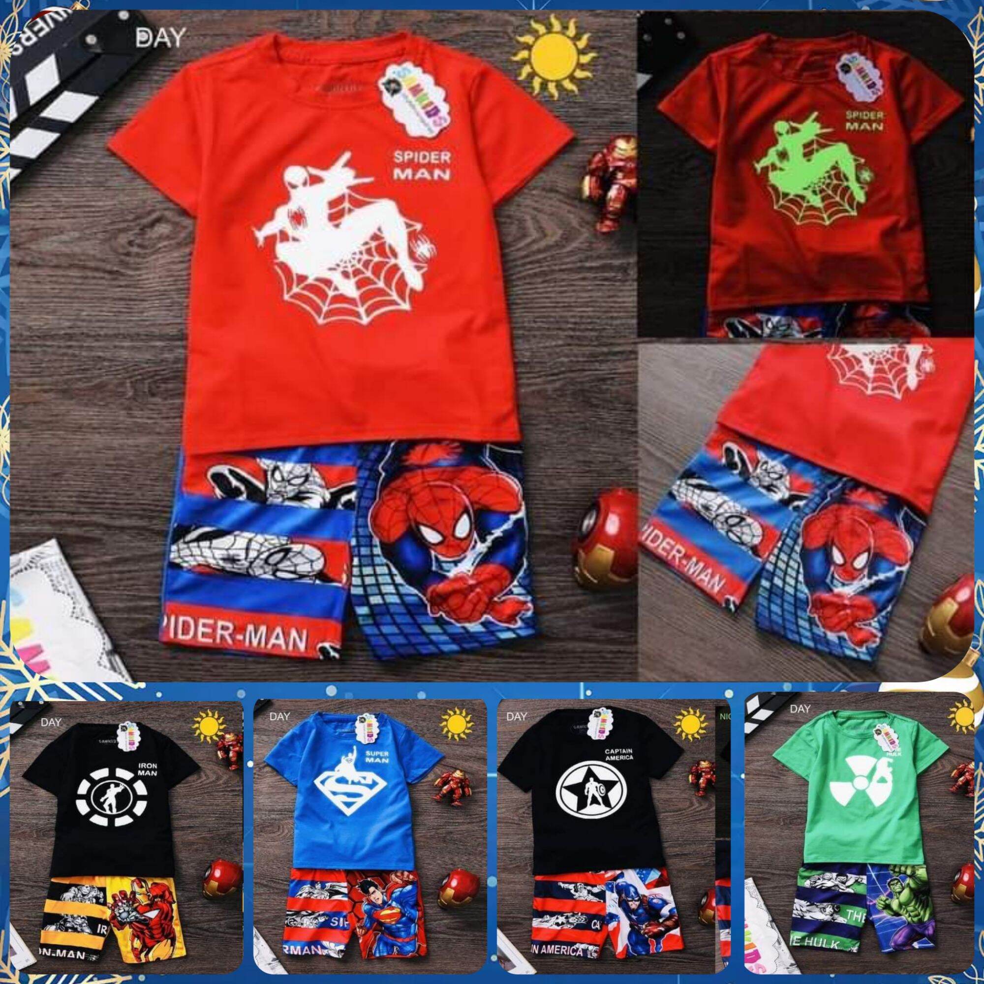 Bộ lửng dạ quang siêu anh hùng samkids