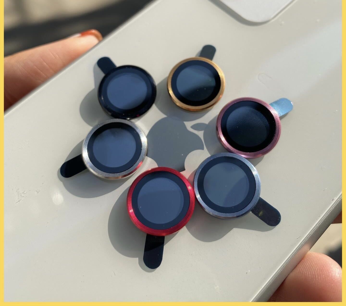 Kính Cường Lực Camera Bảo vệ toàn diện camera dành cho iphone
