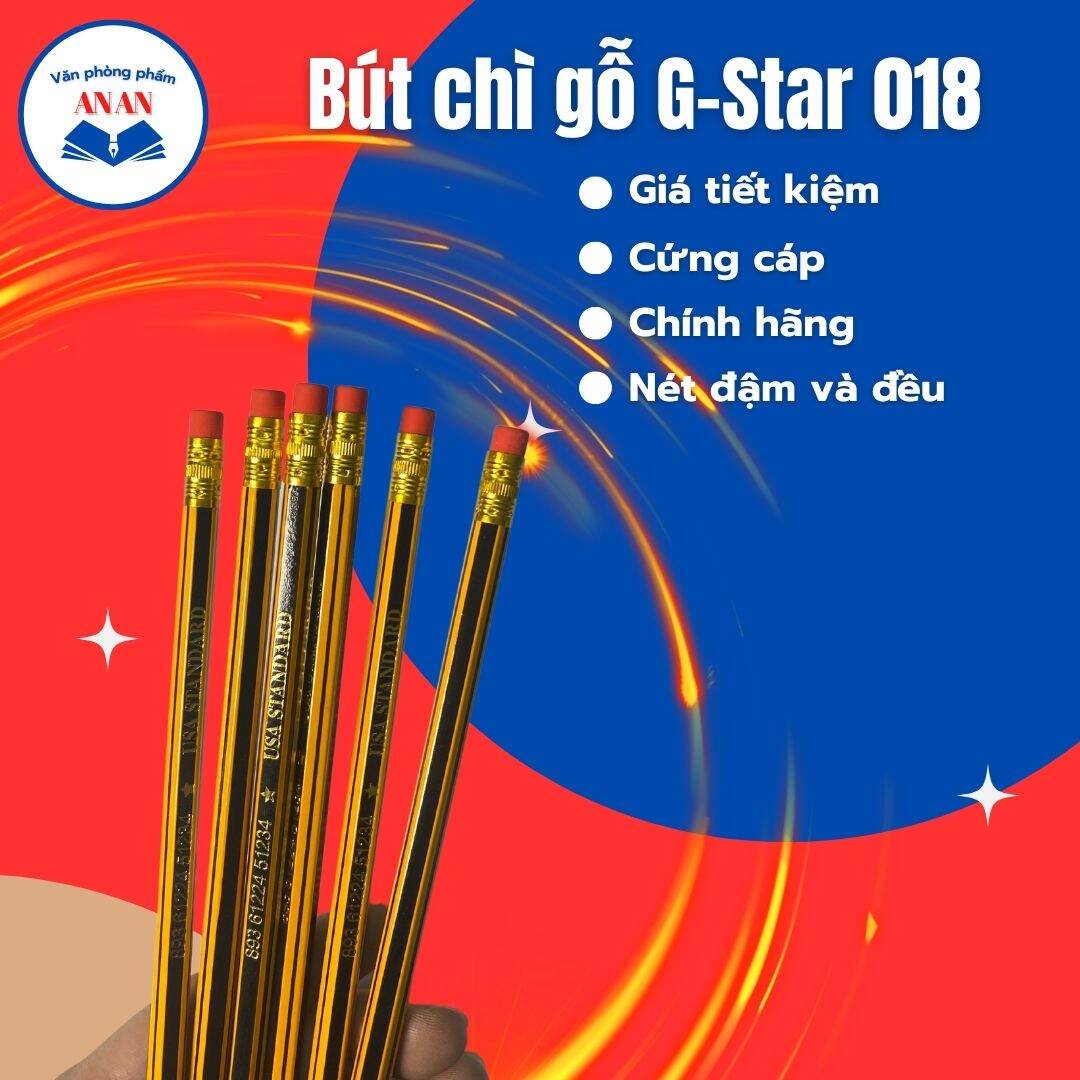 Bút chì gỗ gstar -2b