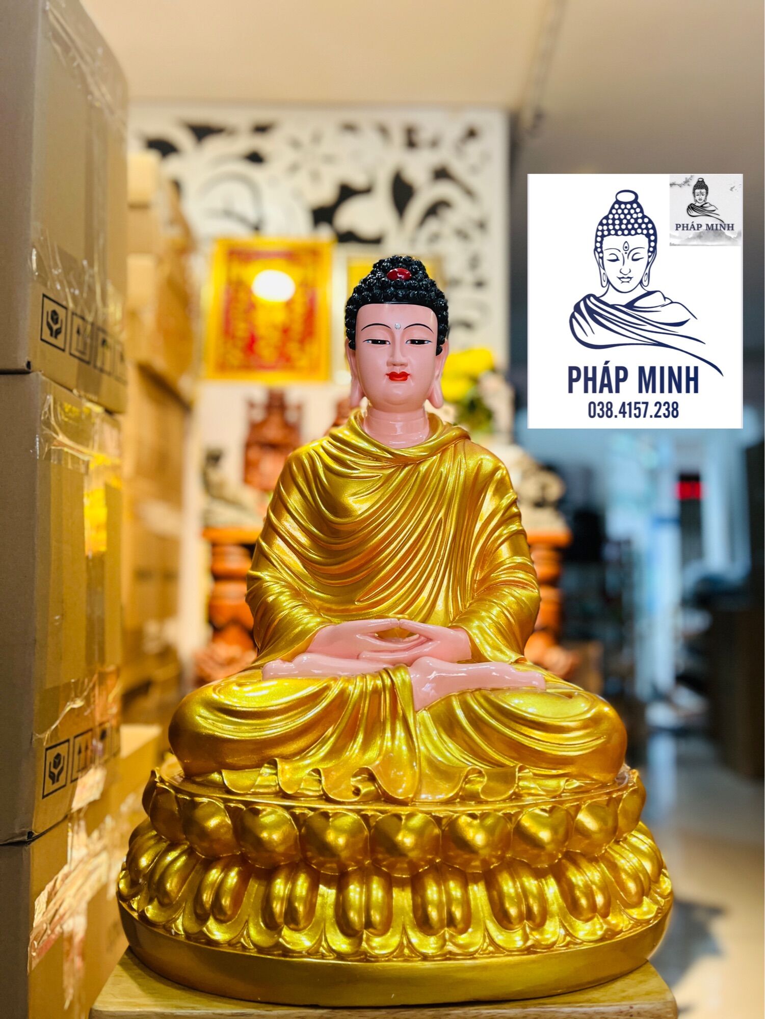 Tôn Tượng Bổn Sư Cao 50cm
