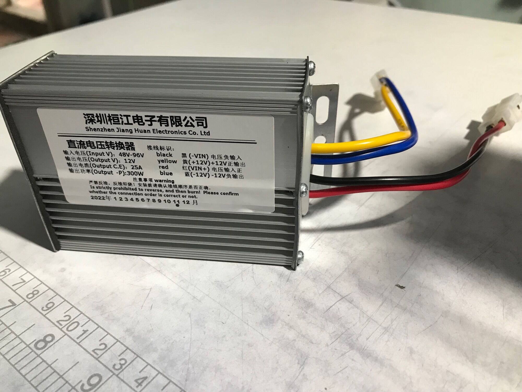 Bộ hạ áp 48v-96v xuống 12v 25a