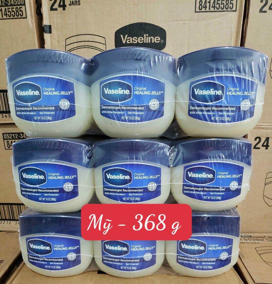 DƯỠNG MÔI VASELINE 369g HÀNG NHẬP MỸ BAO CHECK BAO ĐỔI TRẢ