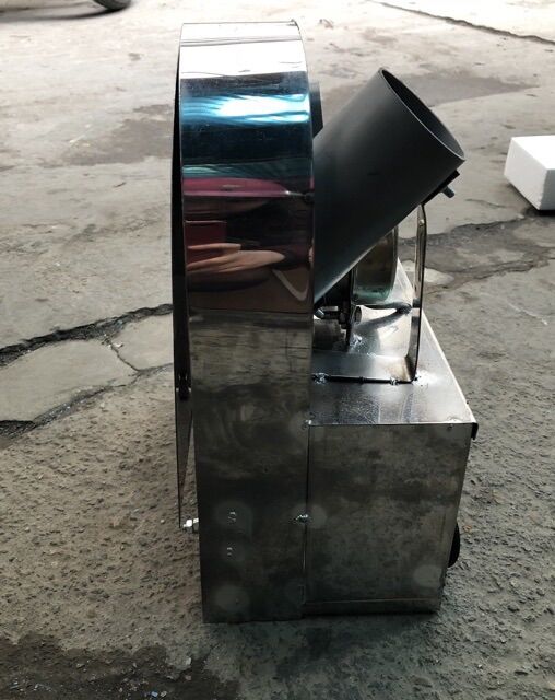 Máy thái hành tỏi chạy mô tơ điện inox