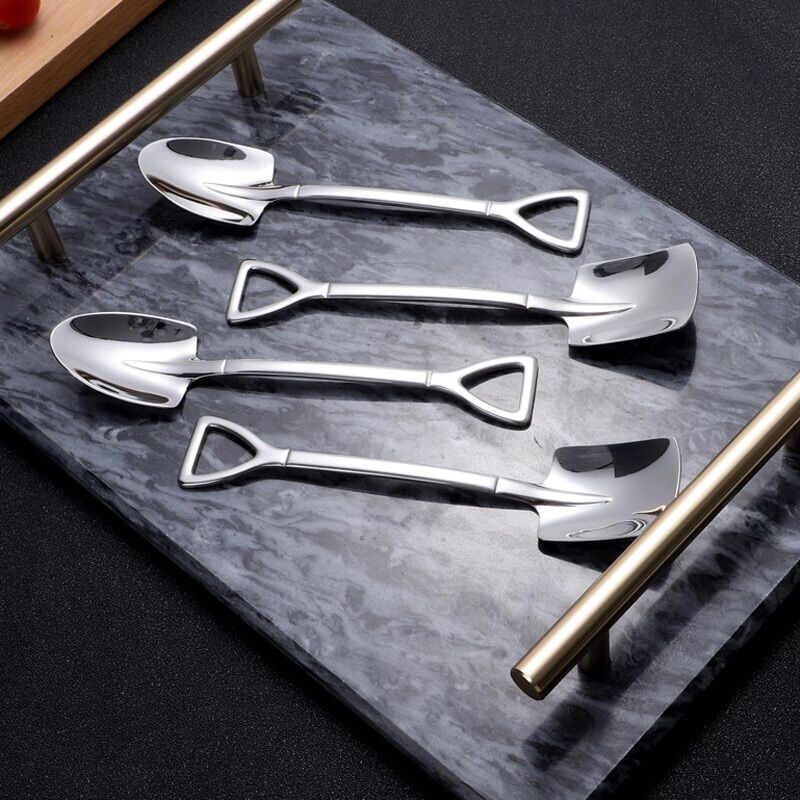 Thìa inox Hình Muỗng Xẻng