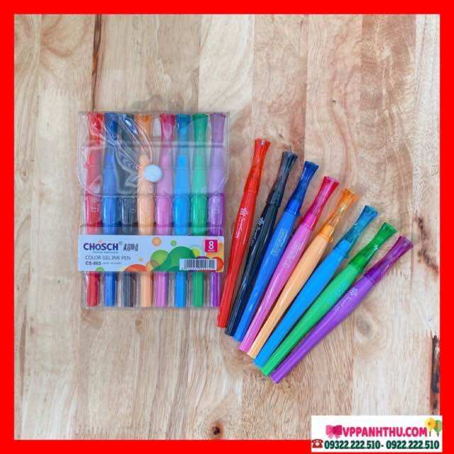 BỘ 8 BÚT NƯỚC ĐẦU KIM CƯƠNG CS-885