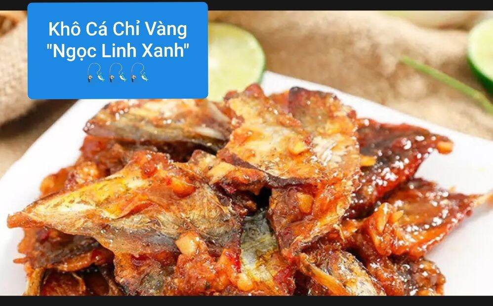 [HCM]KHÔ CÁ CHỈ VÀNG [BAO ĂN]500G/110K