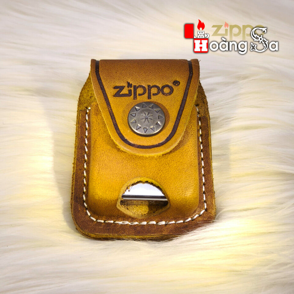Bao da đựng bật lửa quái size lớn ( da mềm có lỗ đẩy zippo )