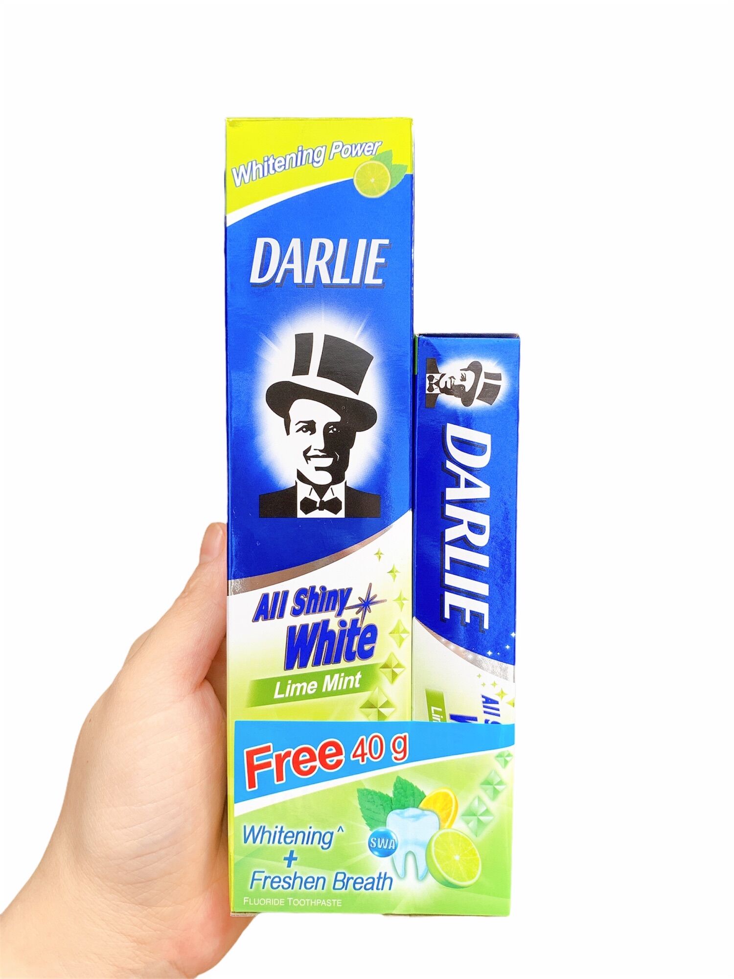 [Mua 1 tặng 1] Kem Đánh Răng Darlie Lime Mint 140g Free 40g