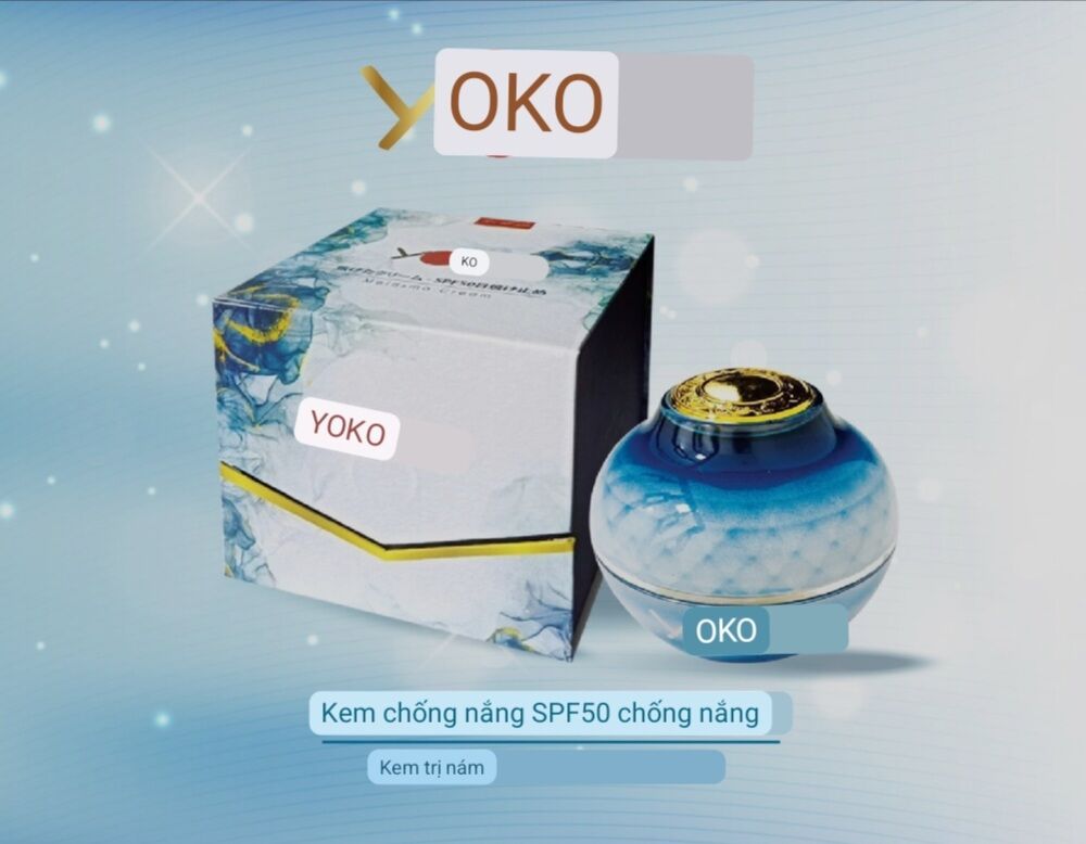 KEM NÁM YOKO NHẬT BẢN.