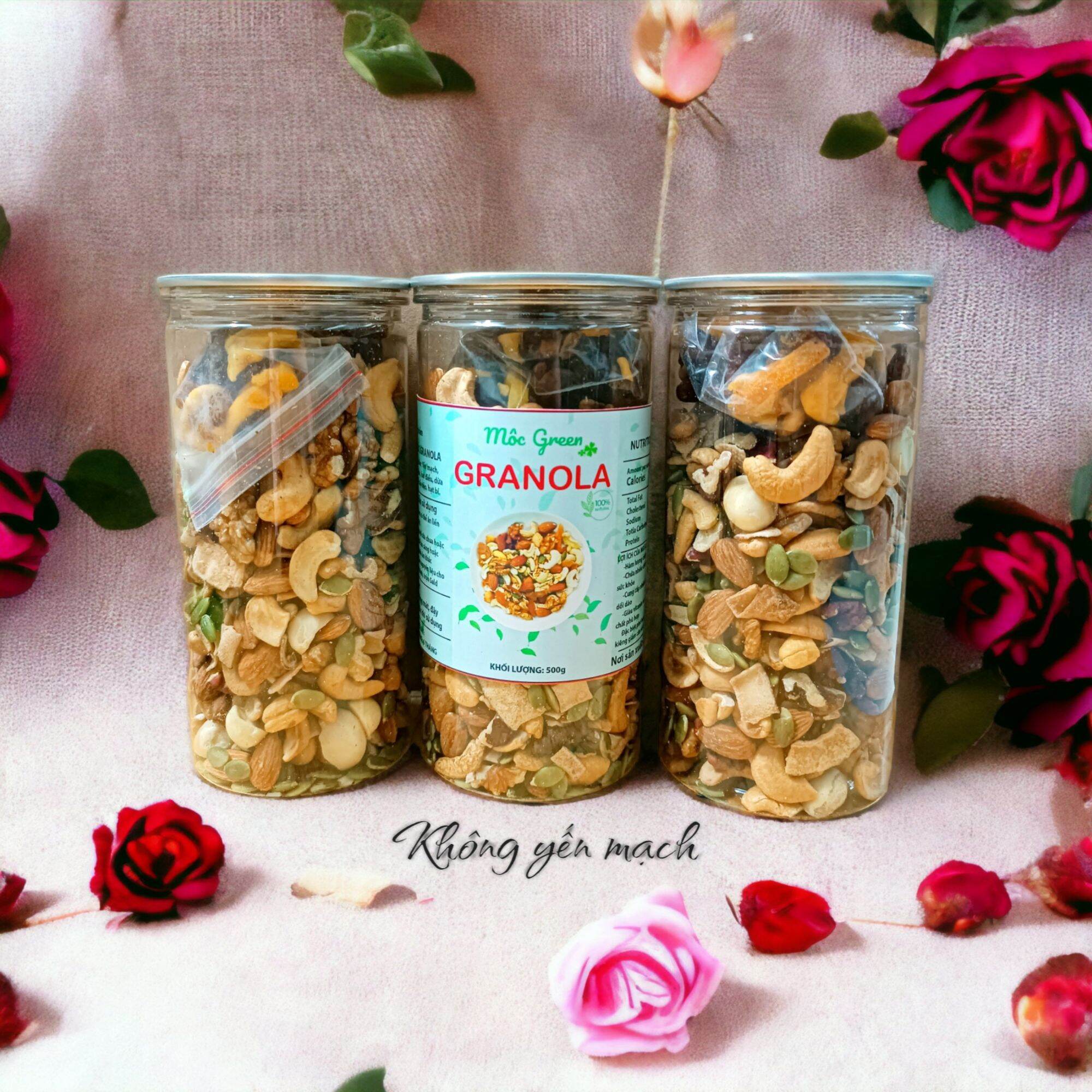 Granola Ăn kiêng Siêu hạt không yến mạch