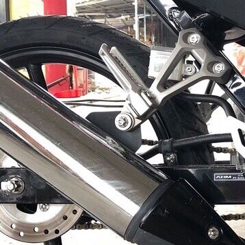 ỐC TREO PÔ 8LI40+TÁN HỞ 8LY GẮN EX150, WINER, SONIC, SATRIA, RAIDER, FU