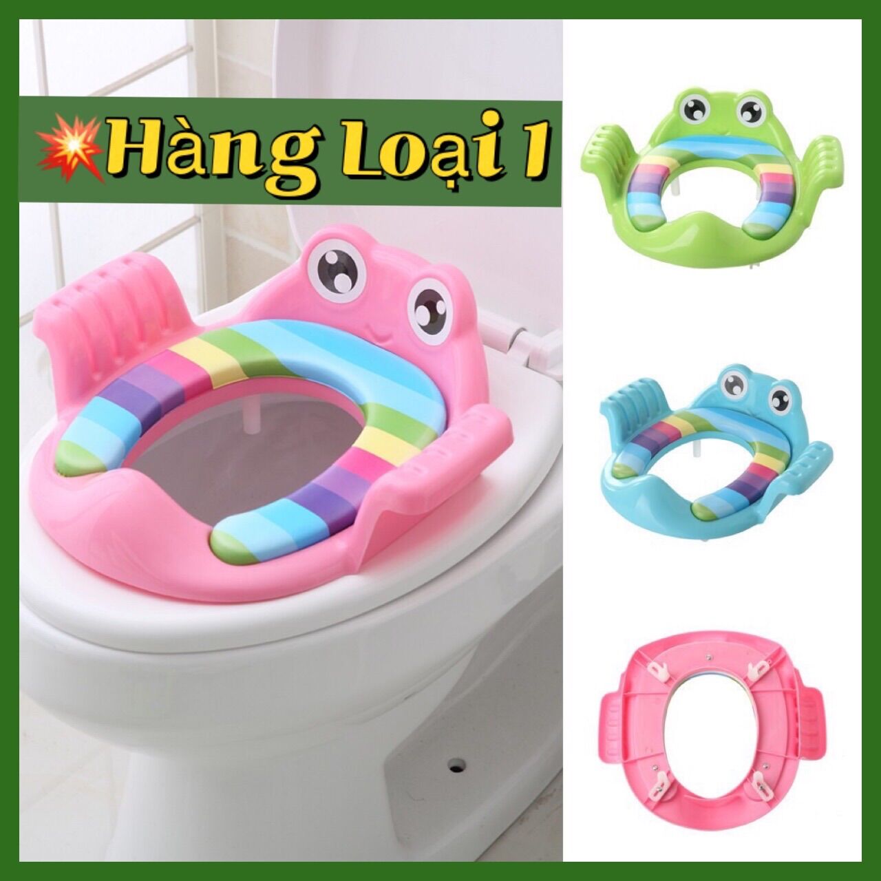 Thu nhỏ bồn cầu trẻ em