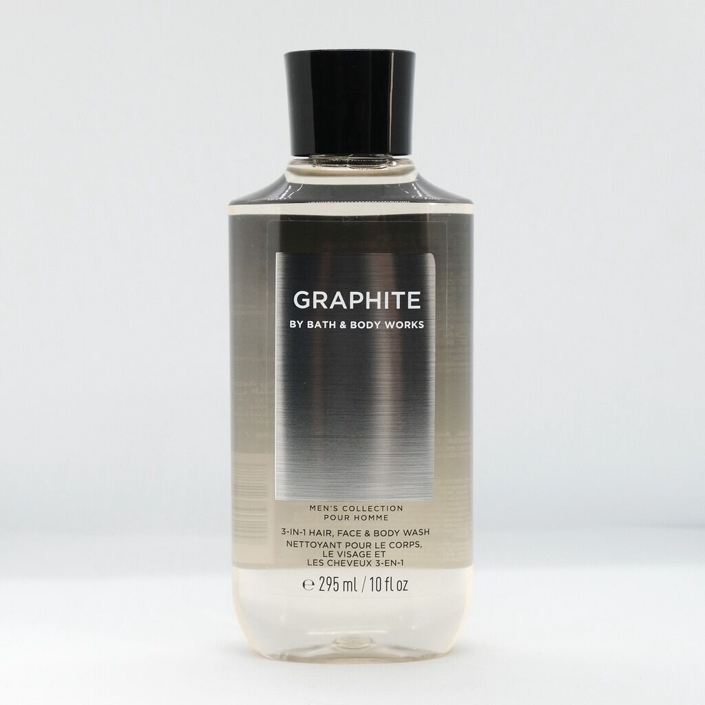 Gel tắm gội & rửa mặt nam Bath & Body Works 3in1 Graphite 295ml