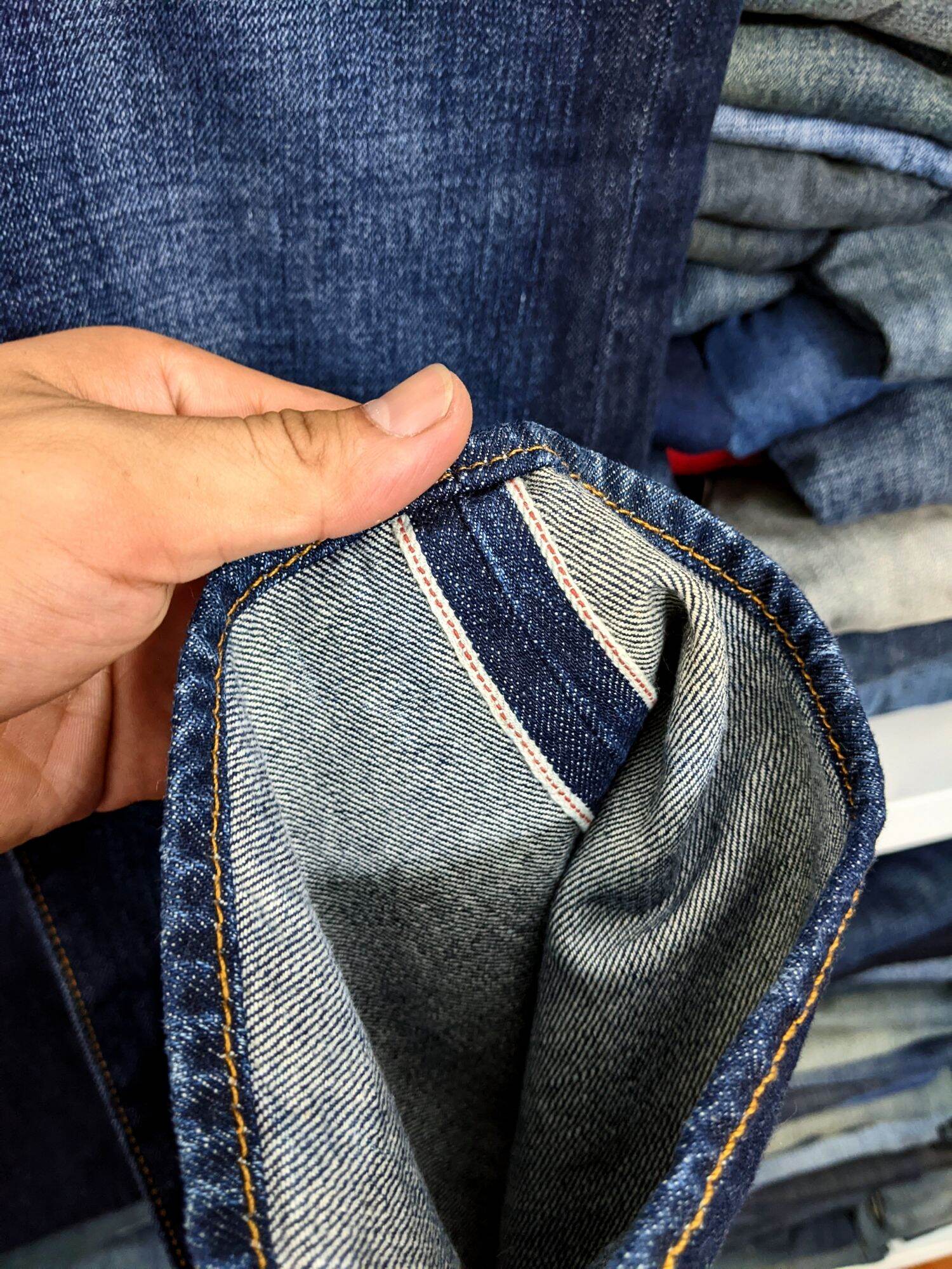 quần jeans levis authentic ống đứng