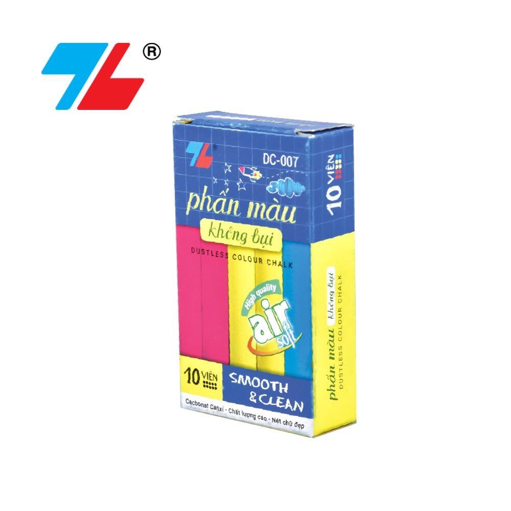 Phấn Màu Không Bụi Thiên Long DC-007 (Không Độc Hại)