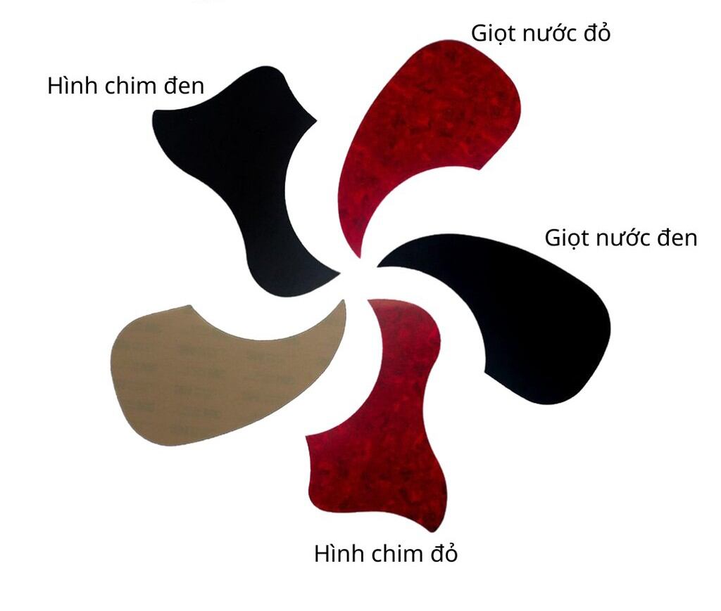 dán chống xước đàn guitar  classic và acoustic