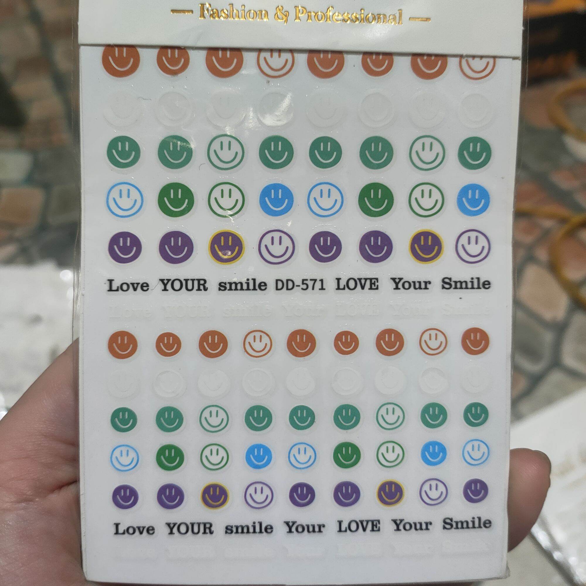 Hình Dán 3D trang trí móng, sticker hoa trang trí móng