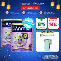 [Voucher giảm đến 26%]Combo 2 Sữa Bột Dành Cho Mẹ Bầu Anmum Materna Hương Socola 800G