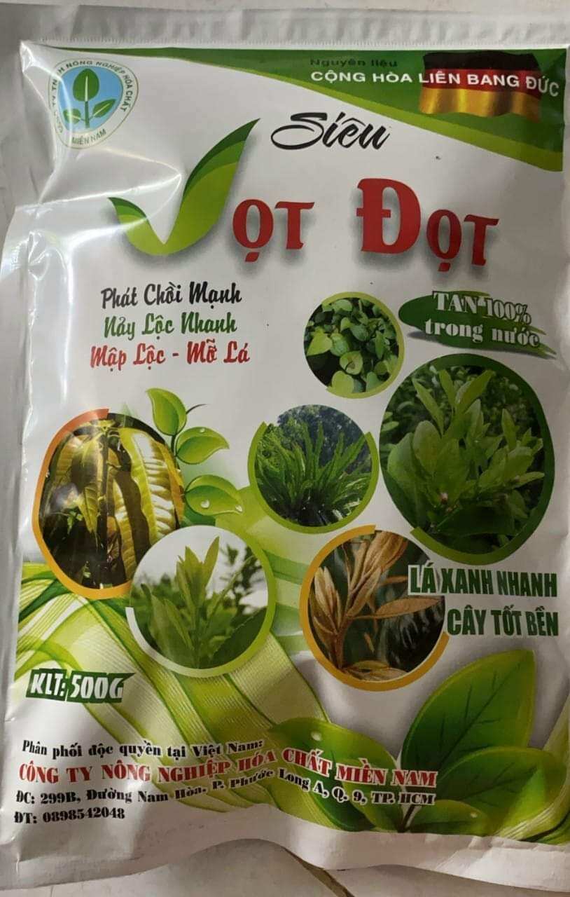 Siêu Vọt Đọt hỗ trợ phát triển cây trồng