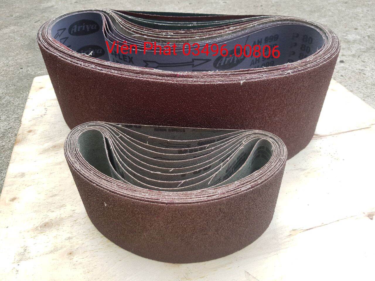 10 sợi nhám vòng 100mm × 910mm