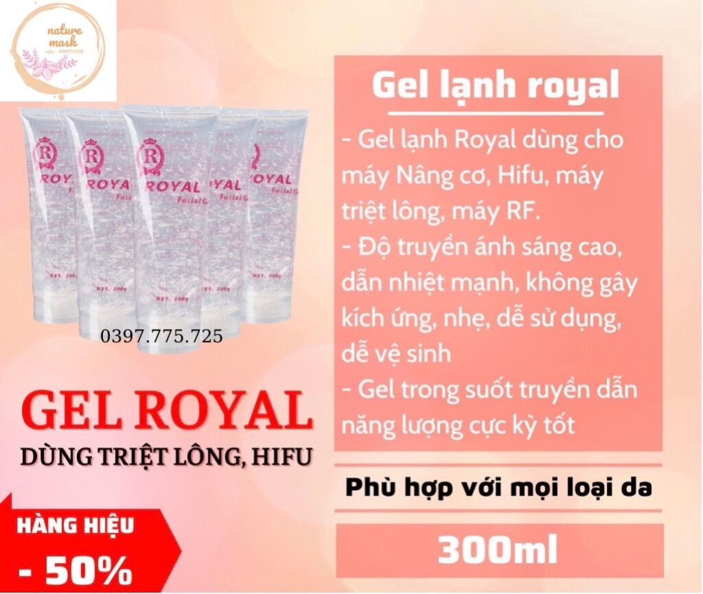 Gel lạnh dùng cho máy nâng cơ, hifu, máy triệt lông, máy rf