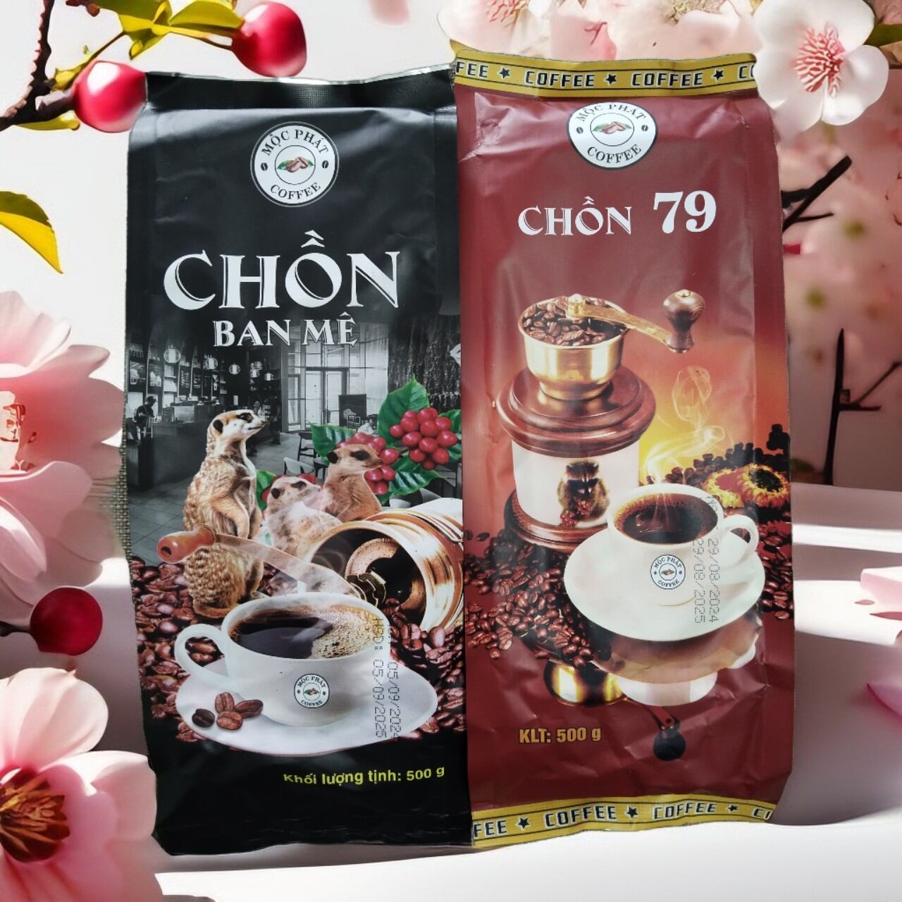Combo 2 gói cà phê chồn ( BAN MÊ+CHỒN 79)=1 kg THƠM, BÉO , SÁNH , ĐẬM, ÍT ĐẮNG.