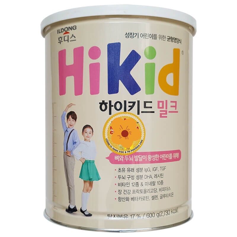 Hcm-sữa bột hikid vani