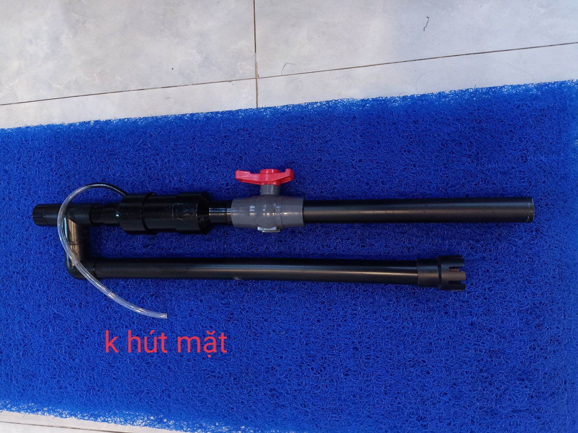 overflow mới ( van mồi nước + mặt hút xoay 360 độ) ống 34