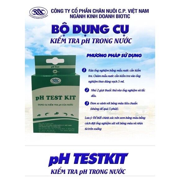 Test pH CP mẫu mới nhất