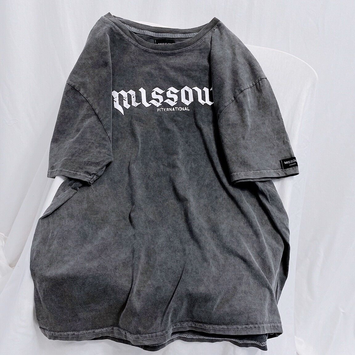 [HCM]Áo Thun Missout TEE WASH VINTAGE Full Tag Chất vải dày dặn cotton 100% cao cấp