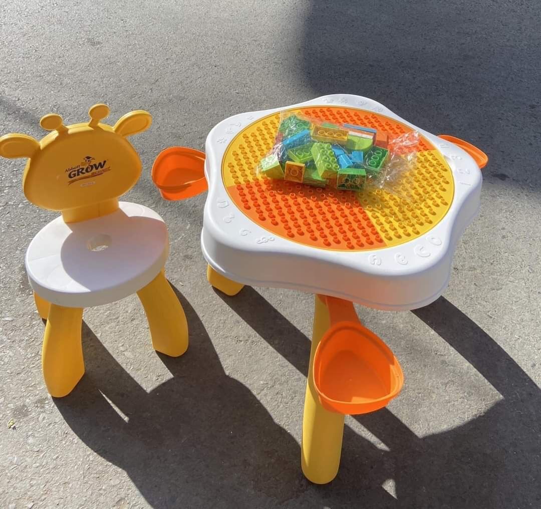 Bàn lego hươu Grow 2 in 1