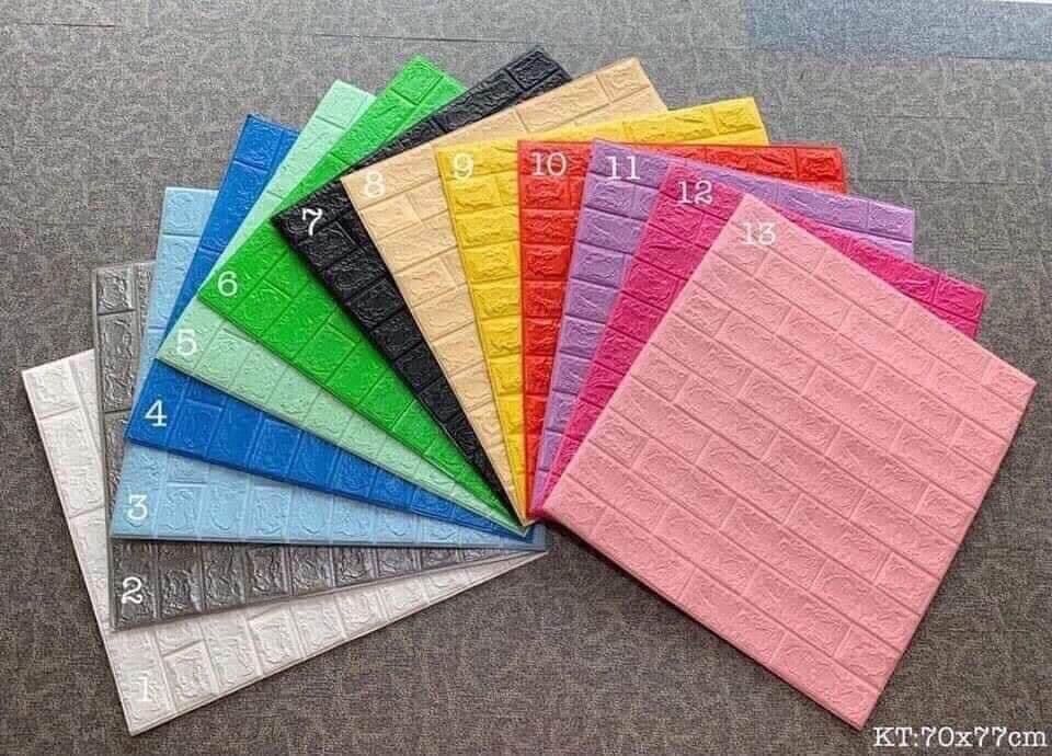 Combo 50 tấm hoa tim kích thước 35x35