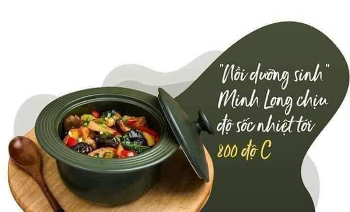 nồi sứ dưỡng sinh minh long 1.2 lít