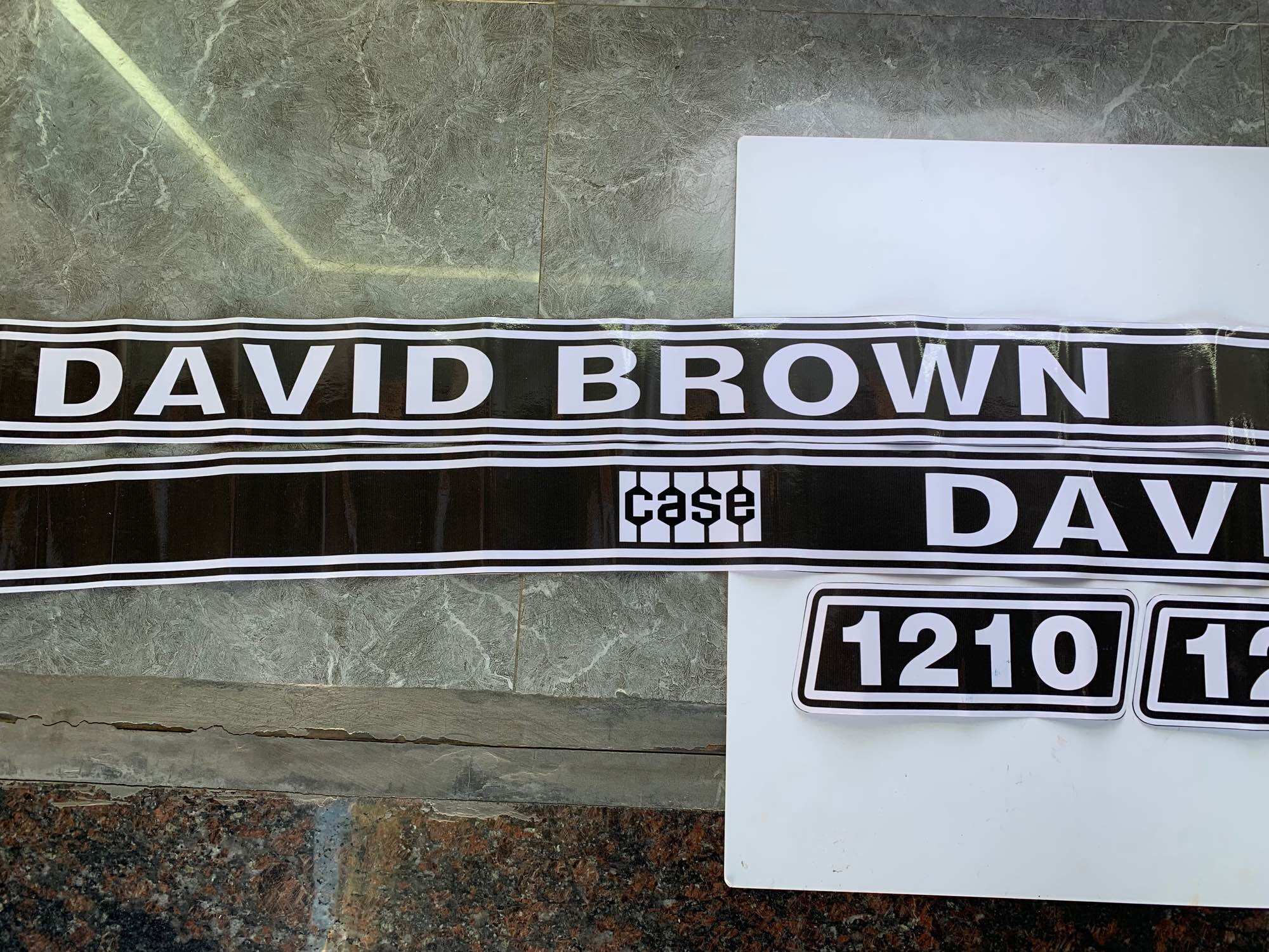 Tem David Brown case DAVID 1210 giành cho máy cày
