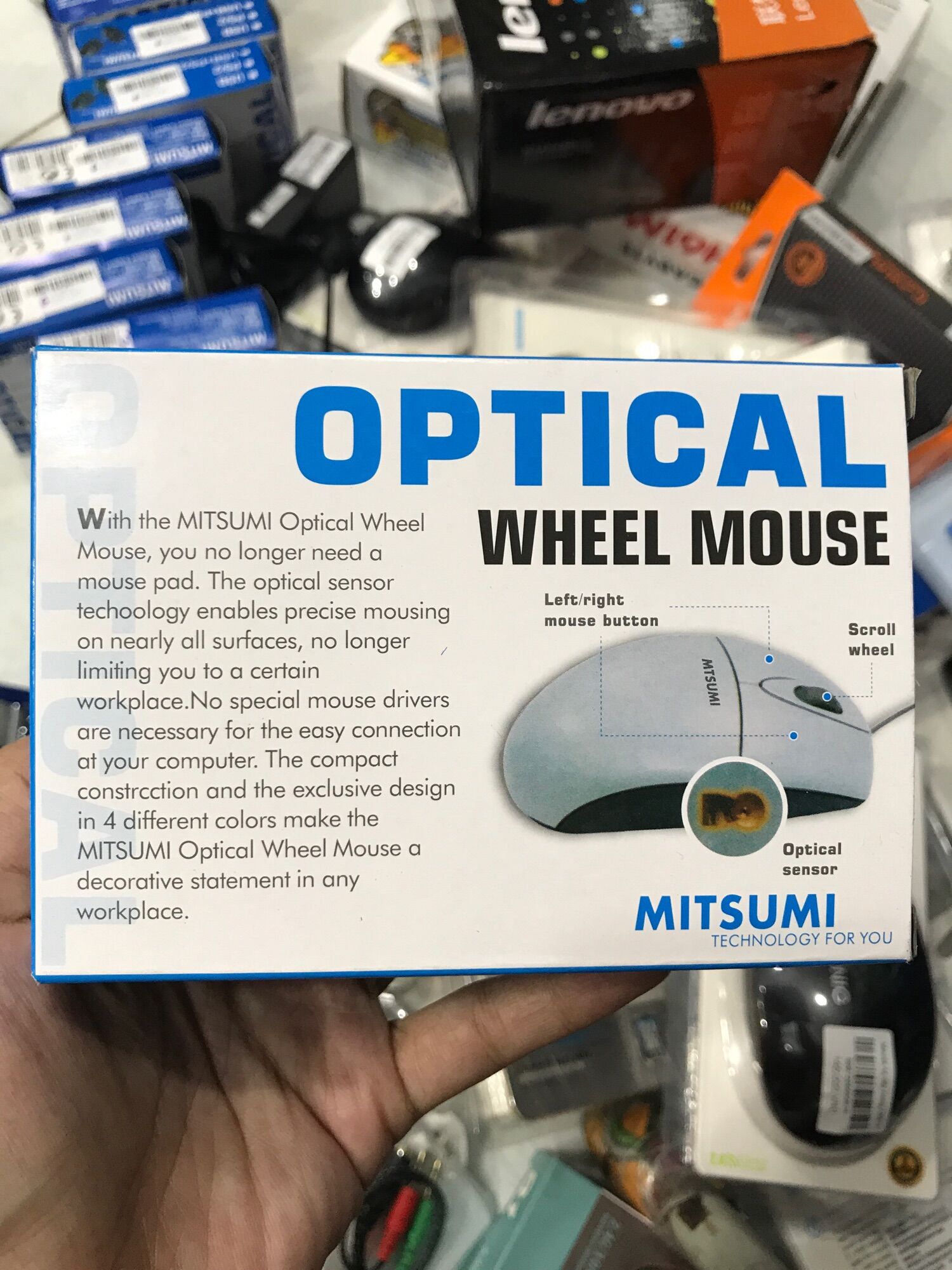 Chuột vi tính Mitsumi chính hãng