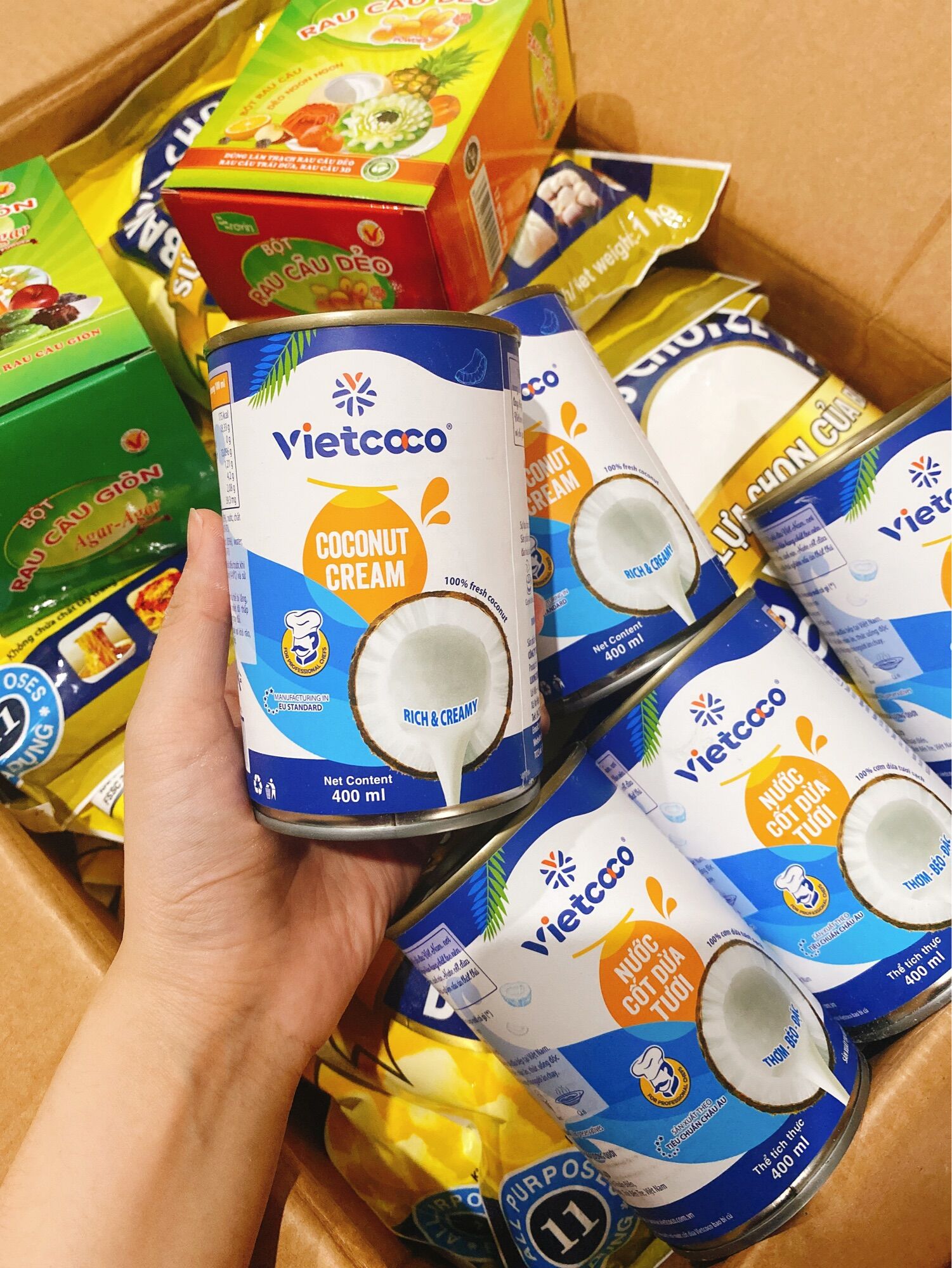 Nước cốt dừa vietcoco 400ml