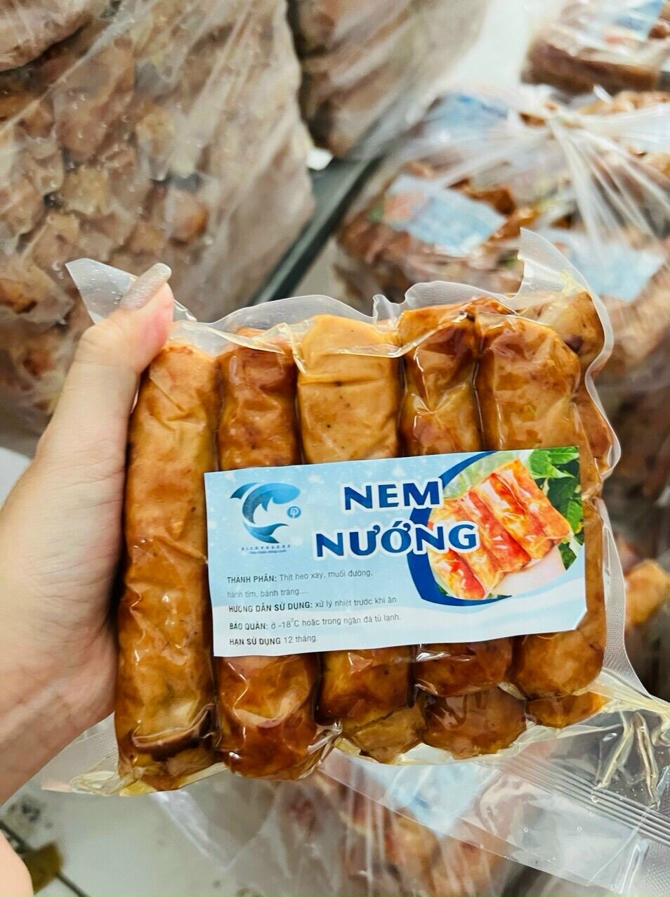 Nem nướng nha trang 500g (ship hoả tốc hcm)