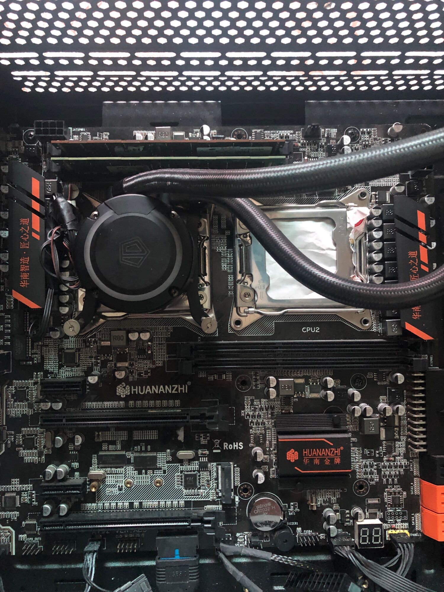 Main huananzi x79-4D +E5 2665 +16g ram ecc